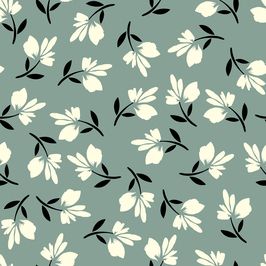 Pastel Floral Pattern by The Pattern Lane Seamless Repeat Royalty-Free Stock Pattern - Patternbank