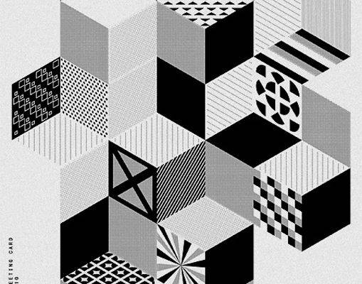 Shinnoske Design, Greetings Poster B, Haguruma Envelope, 2011 / Greetings Poster A, Haguruma Envelope, 2011