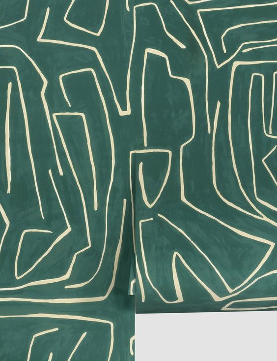 Kelly Wearstler has forged a global luxury lifestyle brand with an eye for distinctive and vibrant design. The celebrated interior designer brings her soulfully sophisticated style to your space with this striking home wallpaper collection. With notes from street art, this hand-painted wallpaper pattern offers a high-style element for a modern living room or entryway.