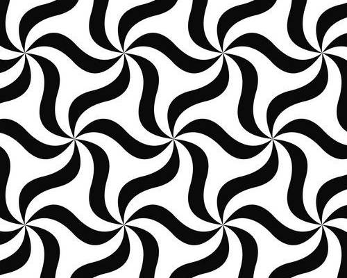 Seamless monochrome abstract triangle pattern dxf File