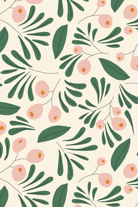 Delicate Pattern by Oak Print Design