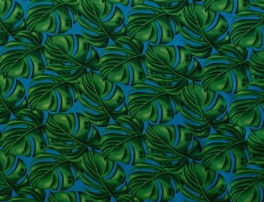 All Over Monstera Leaf | Polyester Fabric