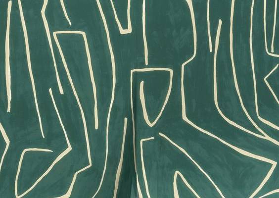 Kelly Wearstler has forged a global luxury lifestyle brand with an eye for distinctive and vibrant design. The celebrated interior designer brings her soulfully sophisticated style to your space with this striking home wallpaper collection. With notes from street art, this hand-painted wallpaper pattern offers a high-style element for a modern living room or entryway.