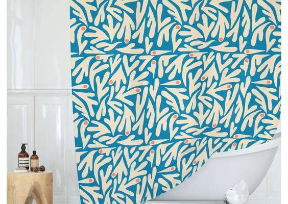 PRICES MAY VARY. Exclusive designer prints for every color palette and design style - from boho, traditional and tropical to modern, abstract and farmhouse - you are sure to find one (or two!) you love. Shower curtain measures 72 x 72 inches and fits most standard bathtubs and shower stalls. Certified OEKO-TEX Standard 100 fabric with a luxe matte finish made in an OEKO-TEX Standard Factory. High quality digital 3D printing means no harmful dyes and no fading. 12 sewn extra tough button holes (r