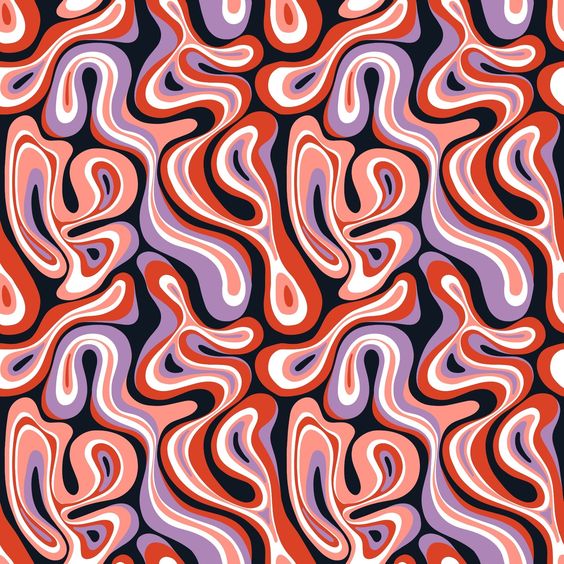 Big disco energy is back in style, and while we wouldn’t be too surprised if you decide to leave polyester bell bottoms in the 1970s — hey, don’t knock it till you try it! — you should definitely groove-ify your world with our new melting, marbled PVC-free peel and stick wallpaper. This abstract wallpaper is totally psychedelic, totally easy to apply, and it won’t leave marks behind when you’re ready for something new. Get ready to boogie down, all you cool cats.