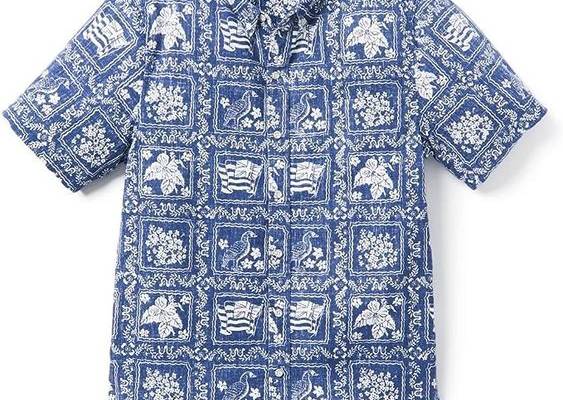 Reyn Spooner Men's Lahaina Sailor Classic Hawaiian Aloha Shirts - Tailored Button Front