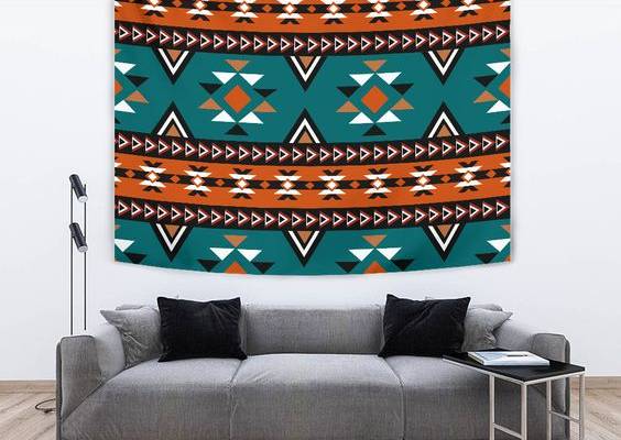 Aztec Design Tapestry
