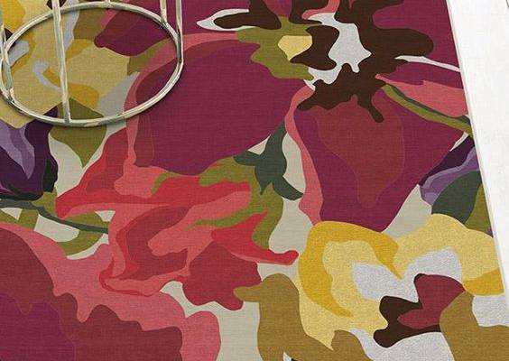 Invite our stunning Poppy Floral Brights rug to happify your home's interior. This fabulous floral motif gives a nod to impressionist art, intermingling a myriad of cheerful colors such as raspberry, watermelon, flamingo pink and concord grape. You can't go wrong pairing this delightful decorative accent alongside your current contemporary, modern or eclectic home furnishings. Ruggable - Washable Rug Cover