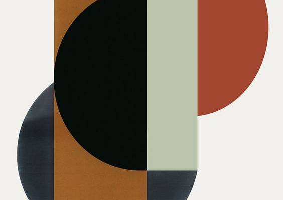 Strict Composition – Abstract Art Prints by Danish Designer Berit Mogensen Lopez | OEN