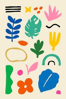 Free Vector | Tropical design elements for kids