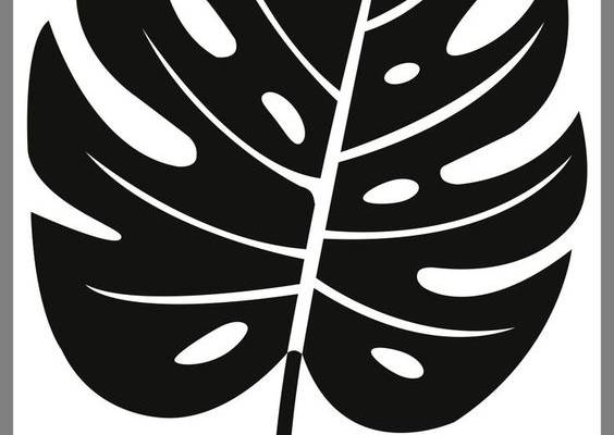 Épinglé par CTZ sur Expo Afrique | Pochoir de feuille, Modèles fleurs de papier, Modèle de feuilles