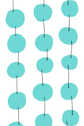 Twisti cotton fabric by Marimekko