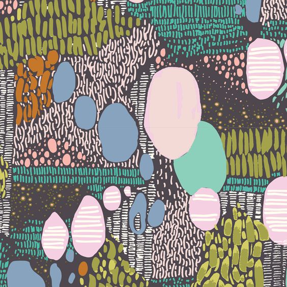 159699 Doo Bee Doo Bee Doo| Black Quilter’s Cotton from Bird’s Eye View by Sarah Watson for Cloud9 Fabrics