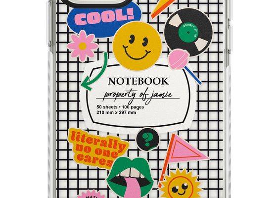 The perfect mix of nostalgia and cute, pastel aesthetics, this design features old-school, 90's-esque stickers and a customisable name tag atop a grid pattern - all printed on a transparent background.
C-NOSTALGIA-1-D,collection_Stickers,COOL,CUSTOM,OLD SCHOOL,PERSONALISED,RETRO,STICKERS,TEXT,UPSELL_CUSTOMPHONECASE