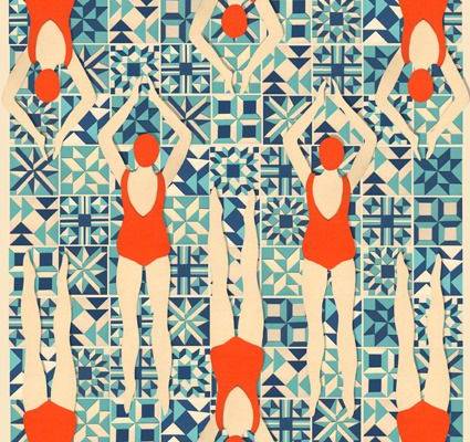 Swimmers in repeat and a tent for them to change!