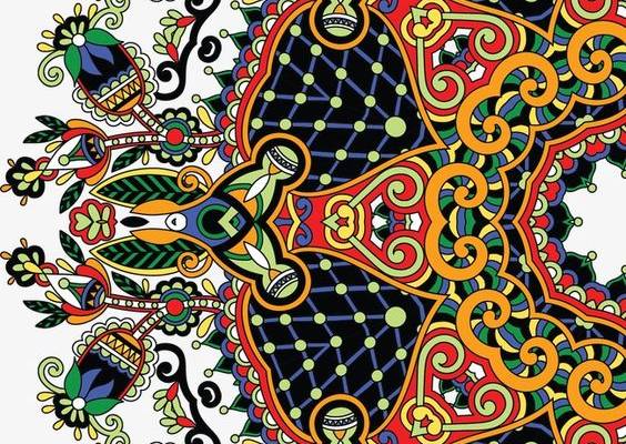 Pattern Clipart Transparent PNG Hd, Pattern, Retro, Art PNG Image For Free Download