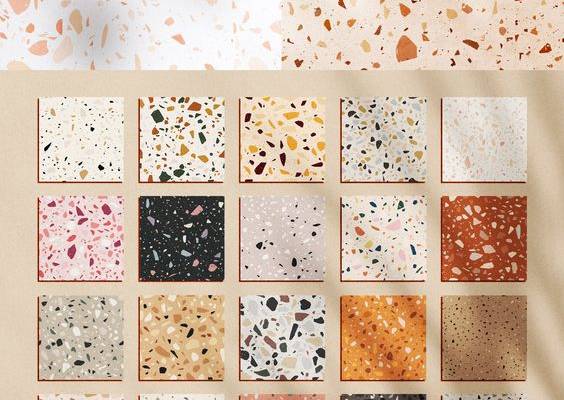 30 Terrazzo Seamless Patterns