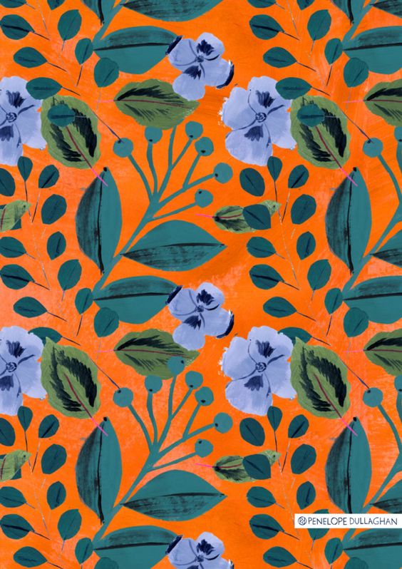 Free Pattern Download from Illustrator Penelope Dullaghan