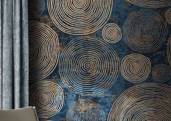 Luxury Wallpaper Fashion Pattern Geometry Retro Self Adhesive - Etsy