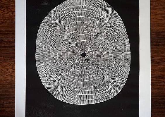 CREATING A LINOCUT PRINT - BEYOND THE MIDDLE — Anna Curtius