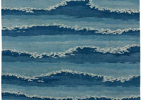 // Cape Cod Ocean rug • Warp