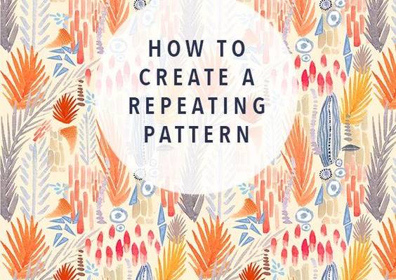 Repeating Pattern tutorial | Justina Blakeney