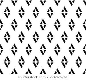 Black White Rhythm Lattice Rhombus Seamless: vetor stock (livre de direitos) 260706338 | Shutterstock