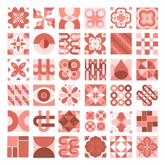 Geometric Pattern Design 项目 | Behance 上的照片、视频、徽标、插图和品牌