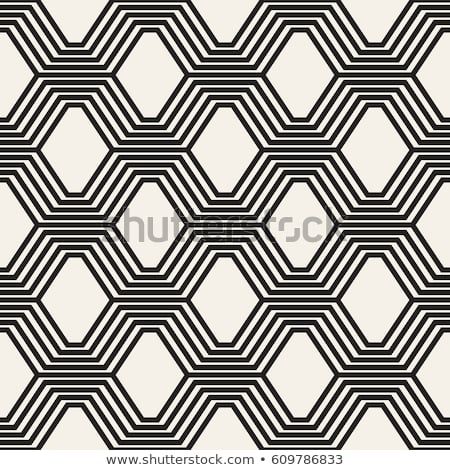 Vector Seamless Pattern Monochrome Stylish Texture Stock Vector (Royalty Free) 609786833 | Shutterstock