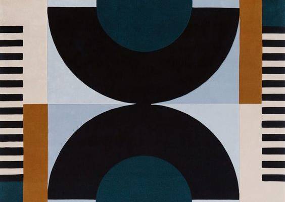 Banto art deco geometric rug by Greg Natale x Designer Rugs