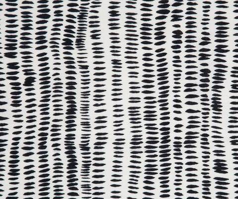 Midnight Black Dot Fabric