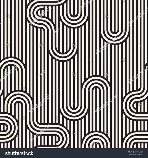 Vector Seamless Pattern Stylish Graphic Texture Stock Vector (Royalty Free) 488612701 | Shutterstock