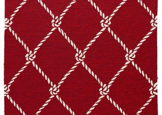 Coastal Lagoon Rio Red Indoor/Outdoor Area Rug