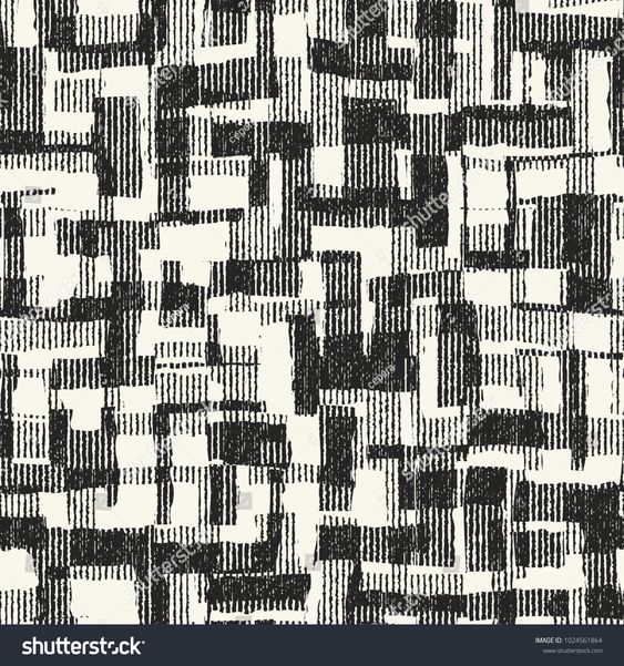 Soyut Tek Renkli Patchwork Grafik Motif Stok Vektör (Telifsiz) 1024561864 | Shutterstock