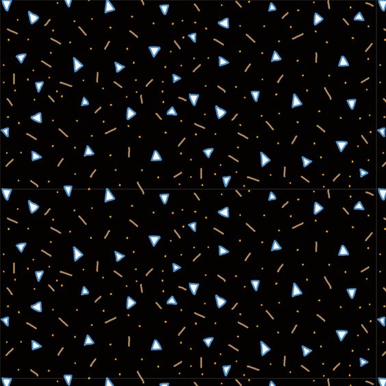 geometric patterns black