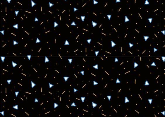 geometric patterns black