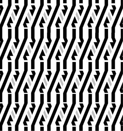 Vector de colorido patrón geométrico sin fisuras abstracta contemporánea