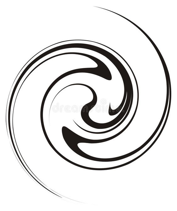 Swirl stock vector. Illustration of round, clip, moving – 12499522