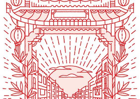 30 Vector Line Art Illustrations with Detailed Patterns