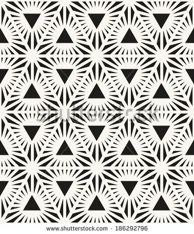 Vector Seamless Pattern Modern Stylish Texture Stock Vector (Royalty Free) 186292796 | Shutterstock