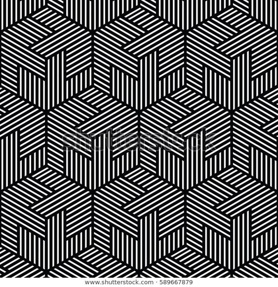 Black White Patternbackground Line Geometricmodern Stylish Stock Vector (Royalty Free) 589667879 | Shutterstock