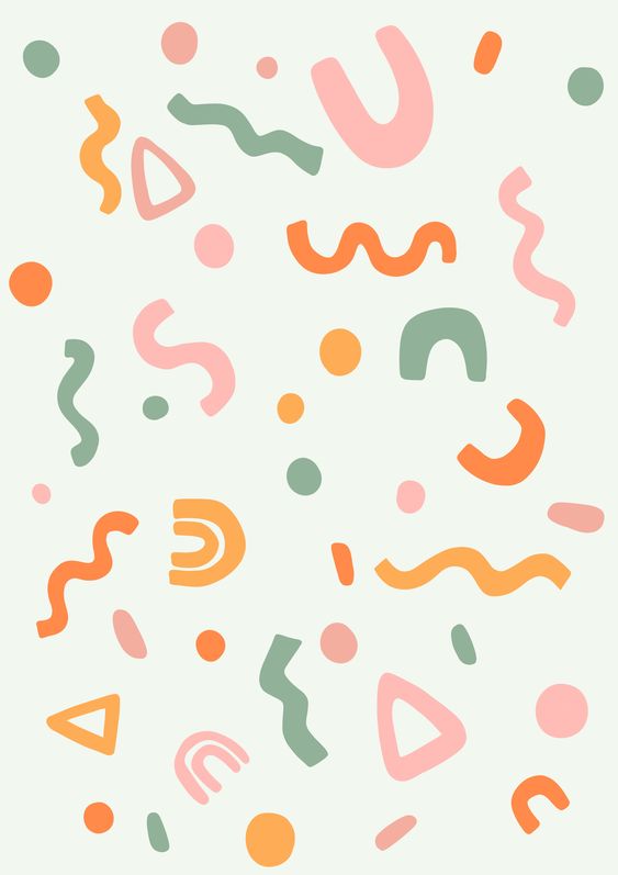 Charlotte Dreams Art Illustrations | Abstract colorful pattern drawing