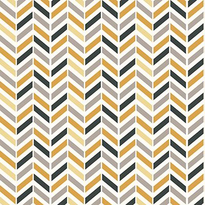 Canopy in Yellow, Large - Owl Grove Collection by Liz Ablashi for Modern Yardage