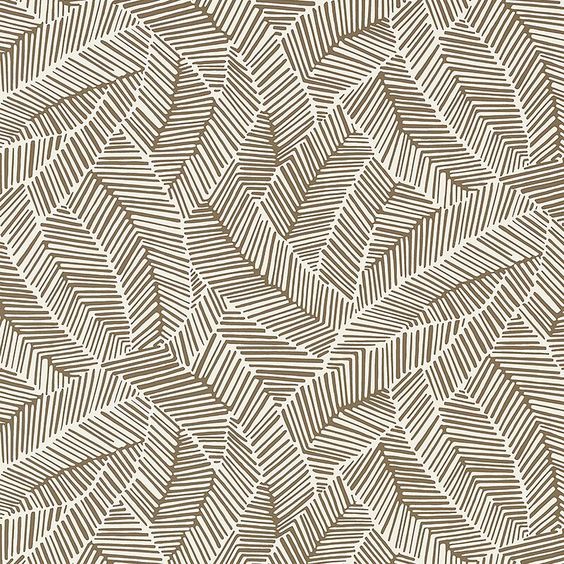 Schumacher Abstract Leaf 13.5′ L x 27″ W Wallpaper Roll