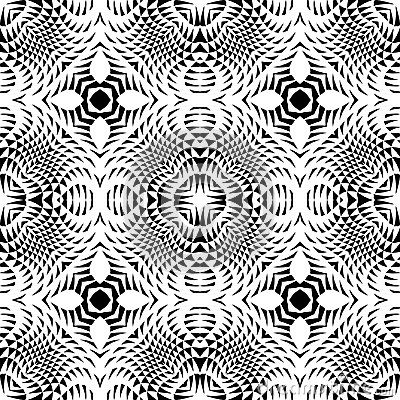 Vector BLACK and WHITE PATTERN DESIGN Stock Vector - Illustration of ackground, optical: 101210660
