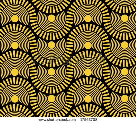sun disks – seamless pattern