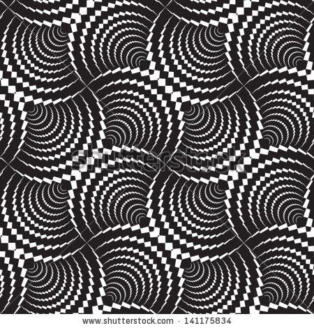 Abstract Seamless Vector Black White Inverted Stock Vector (Royalty Free) 141175834 | Shutterstock