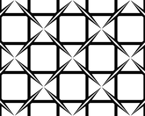 Seamless Monochrome Pattern Stock Vector (Royalty Free) 236237605 | Shutterstock