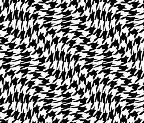 twisted houndstooth weave fabric by weavingmajor on Spoonflower – custom fabric