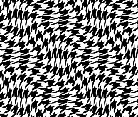 twisted houndstooth weave fabric by weavingmajor on Spoonflower - custom fabric